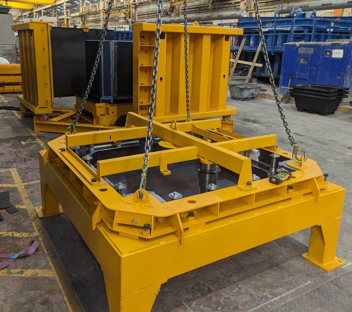 Steel mould, Shielded Container, nuclear, decommissioning, radioactive, waste, storage, container shielding, shielded